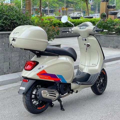 Thùng Đồ 32L Vespa Primavera & Vespa Sprint - Beige Sabbia (Q02) - CM341408