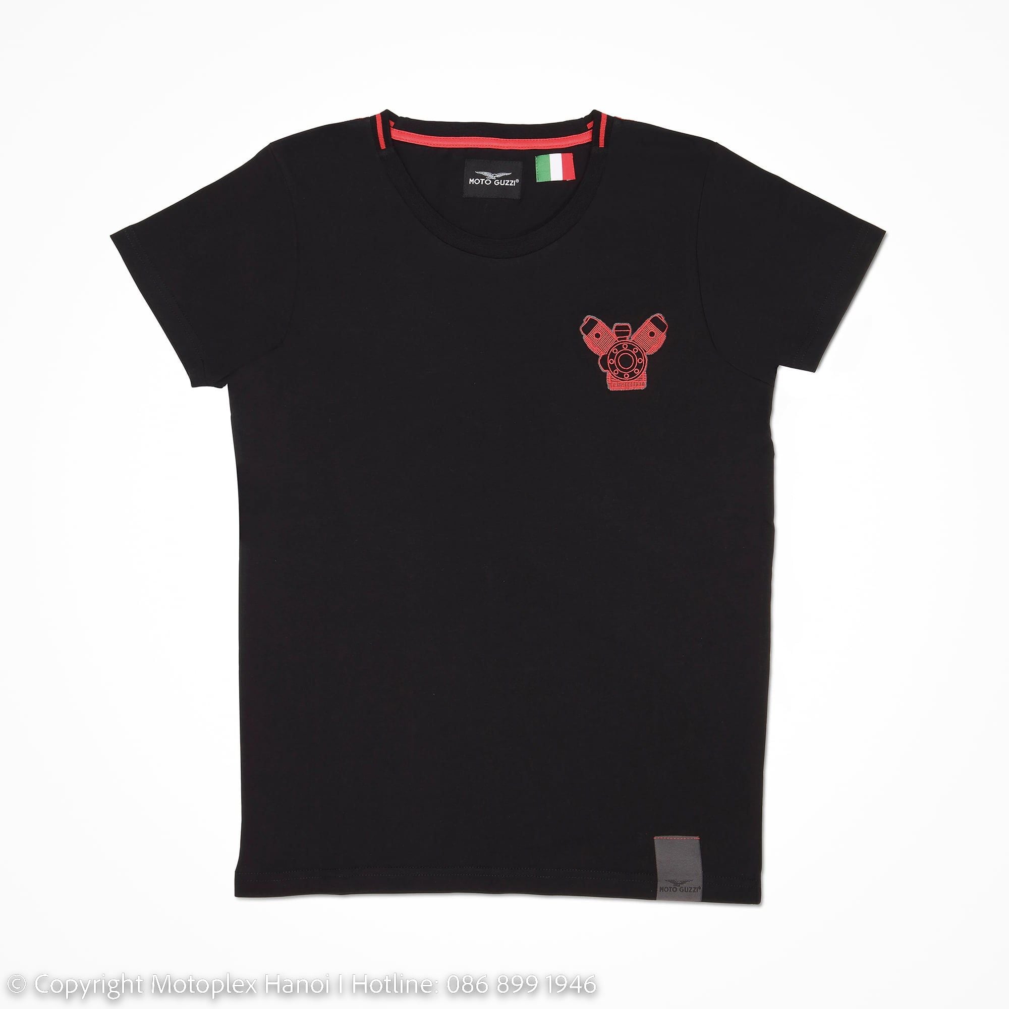 Áo T-Shirt Donna Moto Guzzi Classic