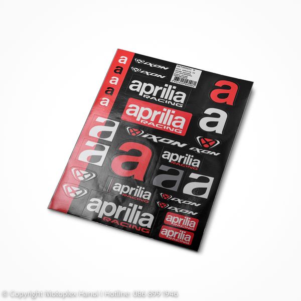 Aprilia Rally Decals Aprilia Racing Stickers chính hãng – Motoplex Hanoi