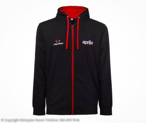 Áo Khoác Nỉ Có Mũ Aprilia Sweat Shirt Fz Cap