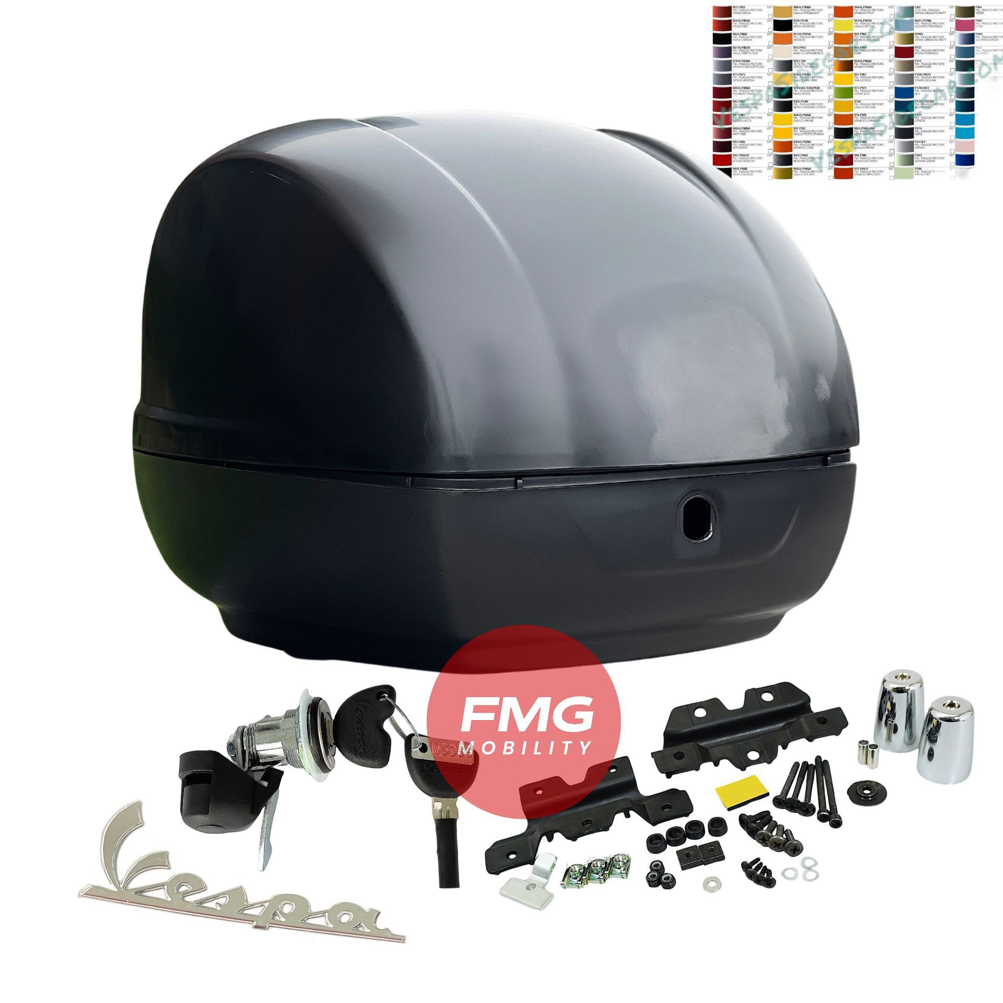 Thùng Đồ 36L Vespa GTS & Vespa GTV - Sơn Thô - 1B004078