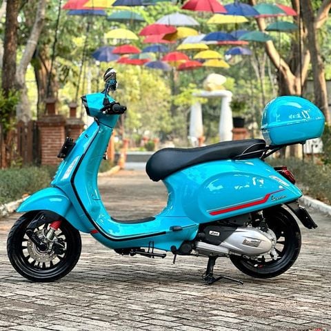 Thùng Đồ 32L Vespa Primavera & Vespa Sprint - Blue Audace (A01) - CM341411