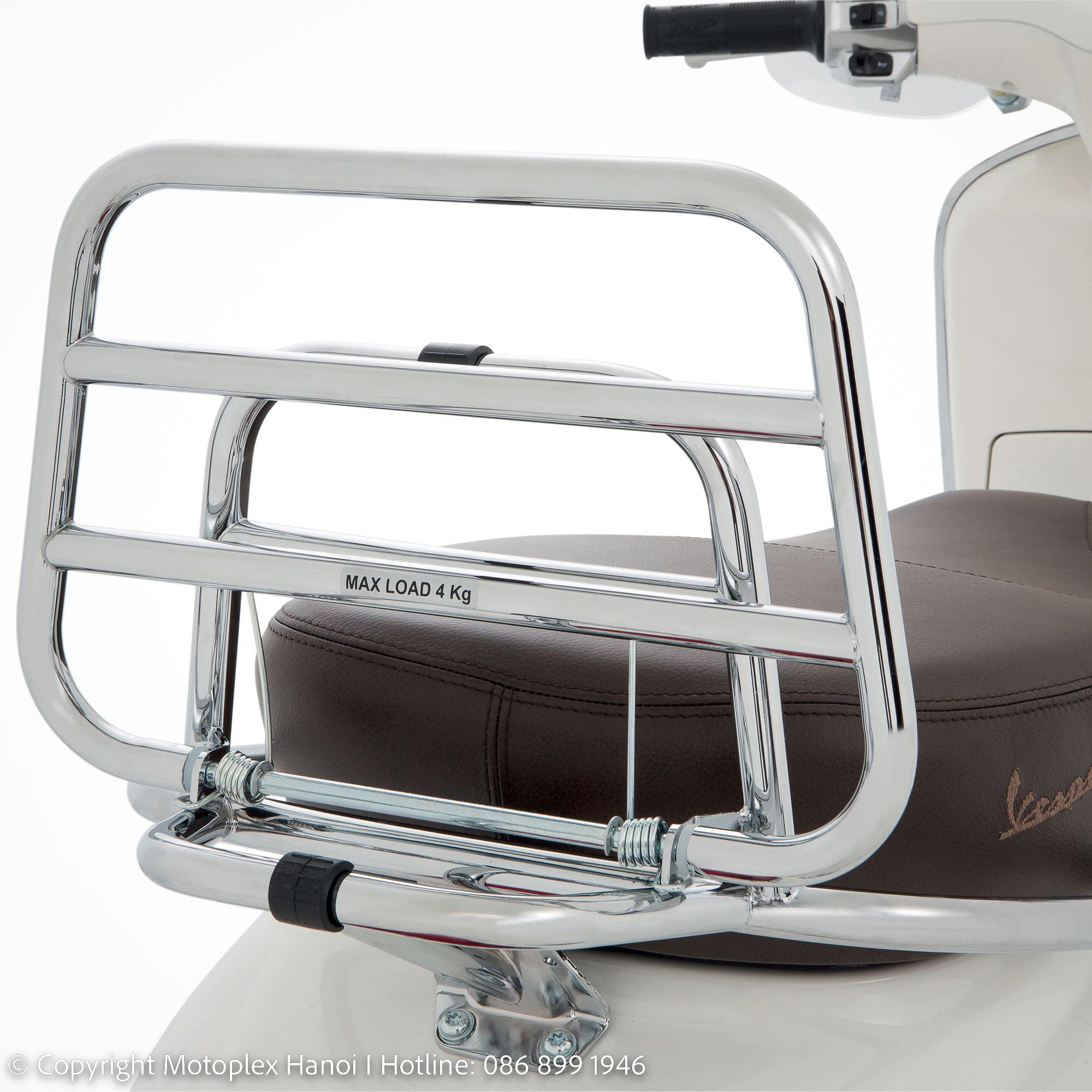 Baga Sau (Giá Đèo Hàng Sau) Vespa Primavera & Vespa Sprint mạ Chrome - VN1B000789