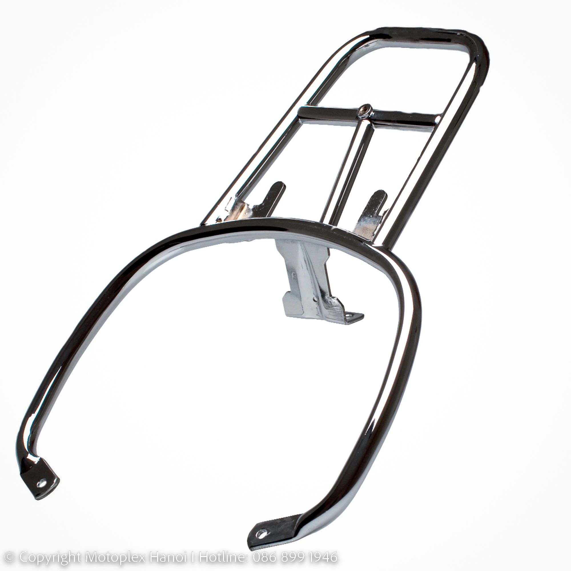 Giá Đỡ Thùng Đồ Sau Mạ Chrome Vespa GTS & Vespa GTV (2019-2023) - 657081VN