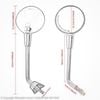 Gương Chiếu Hậu Vespa Primavera Mạ Chrome Chính Hãng