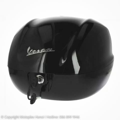 Thùng Đồ 32L Vespa Primavera & Vespa Sprint - Black Vulcano 98/A