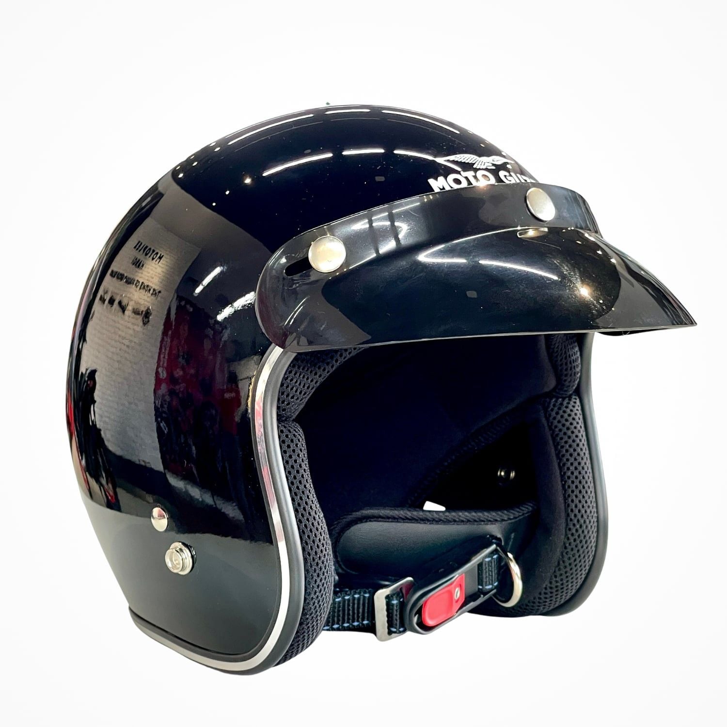 Mũ Bảo Hiểm 3/4 Moto Guzzi Jet Helmet Glitter chính hãng