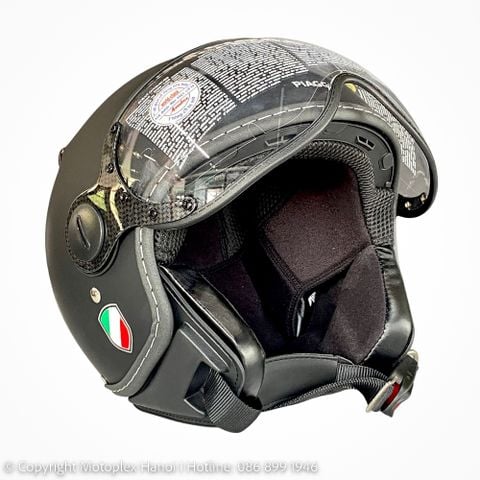 Mũ Bảo Hiểm 3/4 Piaggio