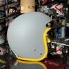 Mũ Bảo Hiểm 3/4 có kính âm Vespa Grey Demi Jet XI