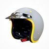 Mũ Bảo Hiểm 3/4 có kính âm Vespa Grey Demi Jet XI
