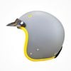 Mũ Bảo Hiểm 3/4 có kính âm Vespa Grey Demi Jet XI