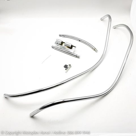 Khung Bảo Vệ Thân Trước MY2023 Mạ Chrome Vespa GTS & Vespa GTV (2023) - 1B010255