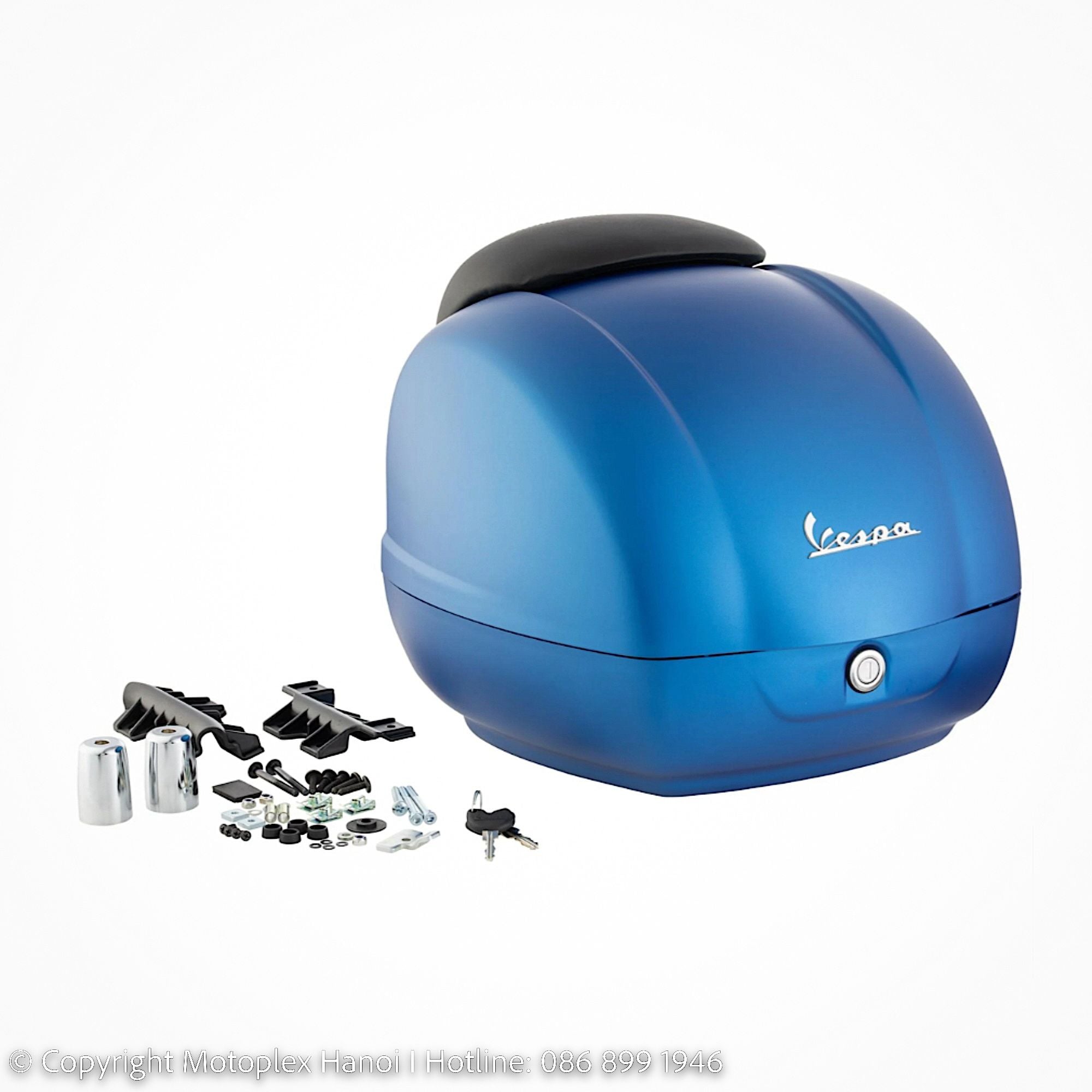 Thùng Đồ 36L Vespa GTS & Vespa GTV - Blue Vivace Matte Blue 297/A - CM273359