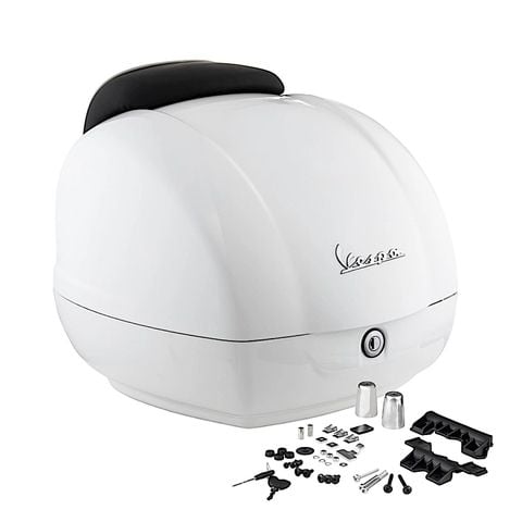 Thùng Đồ 36L Vespa GTS & Vespa GTV - Racing Sixties White BR - CM273361