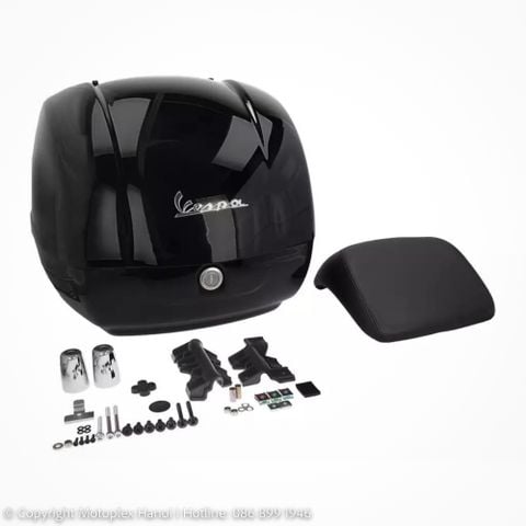 Thùng Đồ 36L Vespa GTS & Vespa GTV - Black Glossy 094 - CM273333