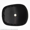 Tựa Lưng Top Box Vespa Primavera & Vespa Sprint mu Đen Viền Trắng - 1B001189000N