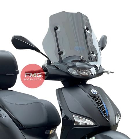 Kính Chắn Gió Màu Khói MY2025 Piaggio Liberty - 1B012018