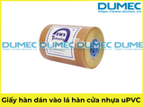  Lá hàn nhiệt cửa nhựa uPVC  đầu máy trái, phải - Giấy hàn dùng để dán vào lá hàn cửa nhựa uPVC 