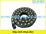  Dây xích sắt dài - Dây xích nhựa loại chịu lực - Dây xích nhựa đen thường 