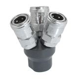  Khớp nối nhanh ống khí SMY chia 3 1/4 