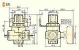  Van điều áp lọc không khí BR2000 / BR3000 / BR4000 