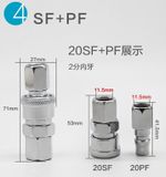  Khới nối nhanh ống khí (đực) PF20 PF30 PF40 