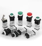  Van khí nén 5 cổng 2 vị trí 5/2 MV 522 PP PPL PB EB LB R (ren 13mm) 