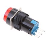  Công tắc nhấn giữ , công tắc nhấn nhả LA16Y-11 phi 16mm 3 chân 
