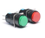  Công tắc nhấn giữ , công tắc nhấn nhả , nút nhấn LA16Y-22 phi 16mm 6 chân 