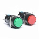  Công tắc nhấn giữ , công tắc nhấn nhả , nút nhấn LA16Y-11D có LED 24V 220V , nút nhấn phi 16mm 5 chân 