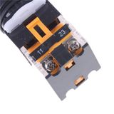  Công tắc nhấn giữ , công tắc nhấn nhả LA38 - 11 BN màu xanh 