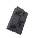  Bản lề cửa liền vít 40mm x 40mm , bản lề liền vít hợp kim kẽm , bản lề liền vít màu đen 40x40 