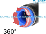  Đầu nối hơi chia 3 4 5 