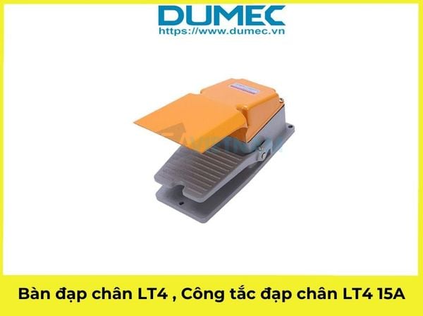  Bàn đạp chân LT4 , Công tắc đạp chân LT4 15A 