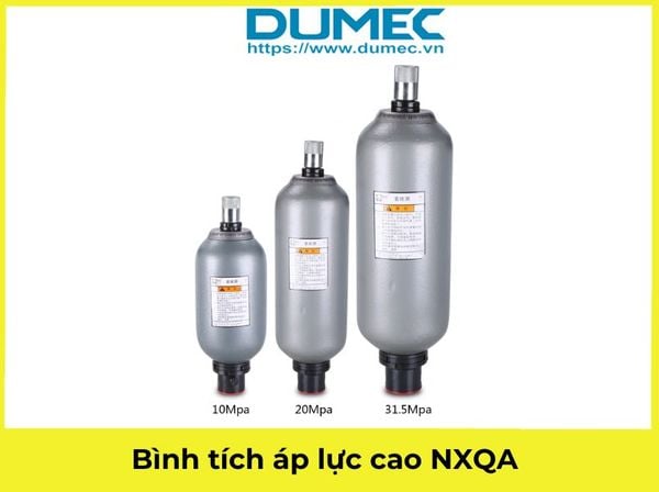  Bình tích áp lực cao NXQA -0.63 -1 -2.5 -4 -6.3 -10 -16 -25 -40 