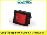  Công tắc bập bênh KCD2 16A 4 chân 250V 