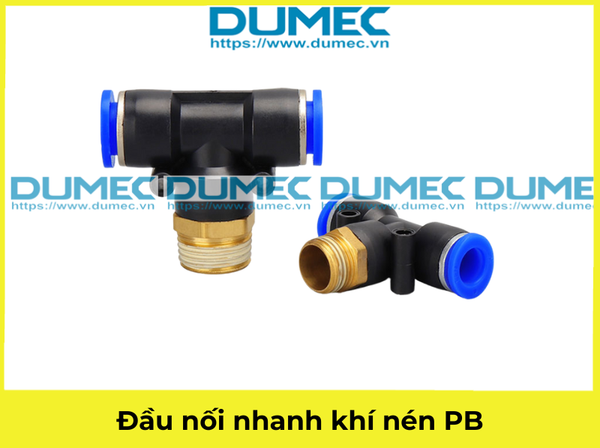  Đầu nối nhanh khí nén PB 