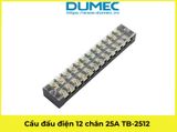  Cầu đấu điện 12 chân 25A TB-2512 
