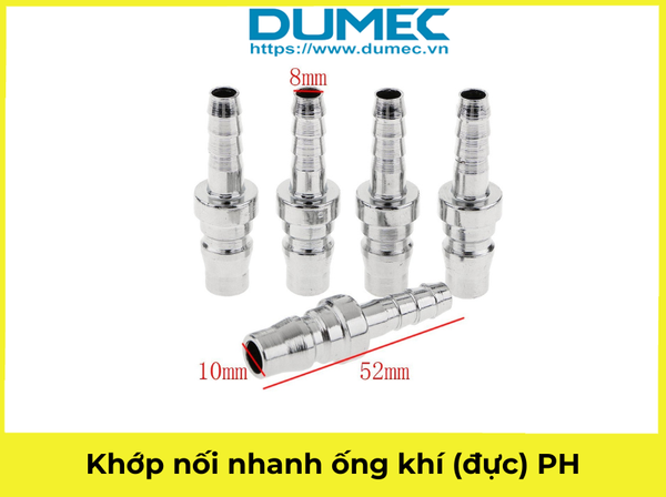  Khớp nối nhanh ống khí (đực) PH20 PH30 PH40 *8MM10MM/12MM 