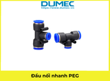  Đầu nối nhanh khí nén chuyển đổi PEG chia 3 