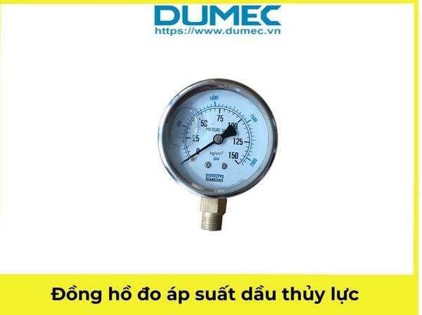  Đồng hồ đo áp suất dầu thủy lực SKON 