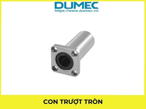  CON TRƯỢT TRÒN CÓ ĐẦU CHẶN LMK loại dài 12 14 16 20 25 30 35 40 50 60 L 