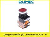  Công tắc nhấn giữ , công tắc nhấn nhả LA38 - 11 BN màu đỏ 