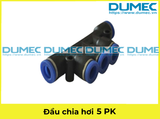  Đầu nối hơi chia 3 4 5 