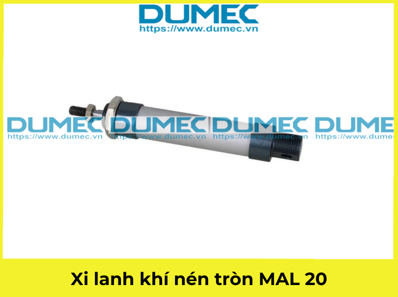  Xi lanh khí nén tròn MAL 20 * 25 50 75 100 125 150 200 250 300 350 400 500 