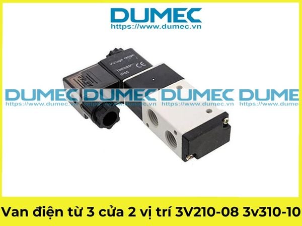  Van điện từ 3 cửa 2 vị trí 3V210-08 3v310-10 