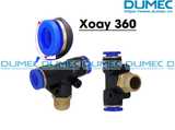  Đầu nối nhanh khí nén PB 