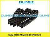  Dây xích sắt dài - Dây xích nhựa loại chịu lực - Dây xích nhựa đen thường 