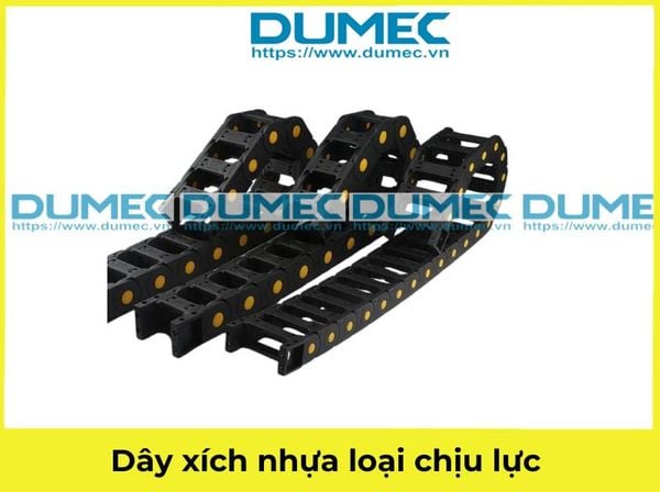 Dây xích sắt dài - Dây xích nhựa loại chịu lực - Dây xích nhựa đen thường 