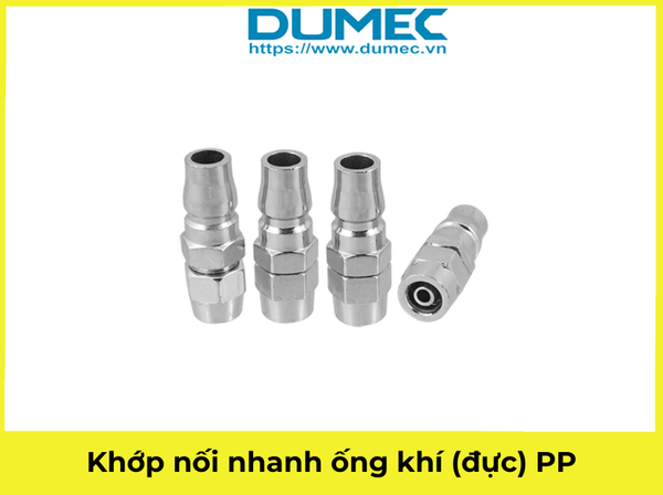  Khớp nối nhanh ống khí (đực) PP 20 30 40 